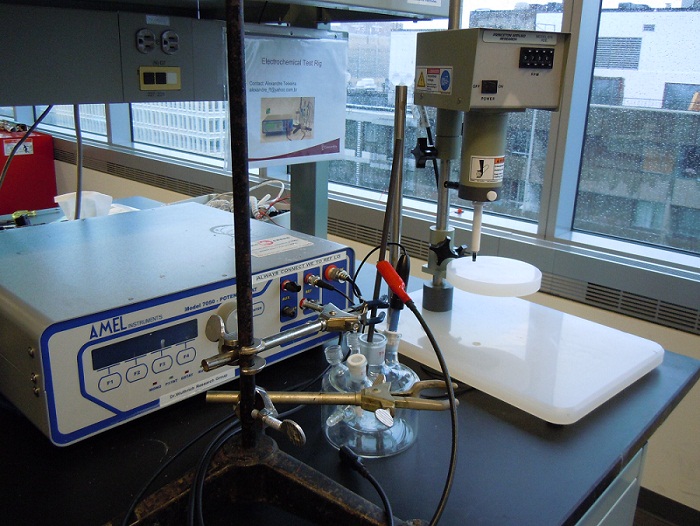 Electrochemical test-rig